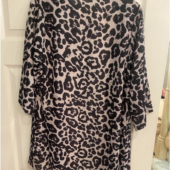 PinkMilly Leopard Print Kimono - Picture 6 of 8